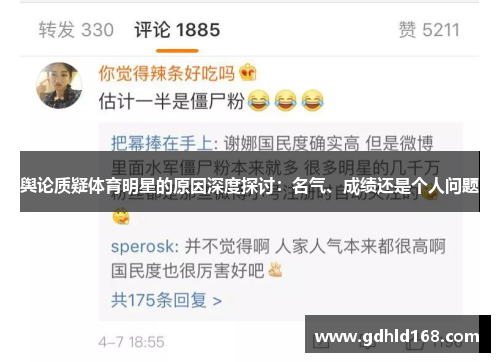 舆论质疑体育明星的原因深度探讨：名气、成绩还是个人问题